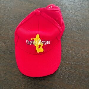 Captain Morgan | Red Promo Logo Cap | NWOT